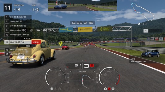 Všechny vozy byly vyladěny speciálně pro „My First Gran Turismo“, aby novým hráčům poskytly příjemný zážitek z jízdy